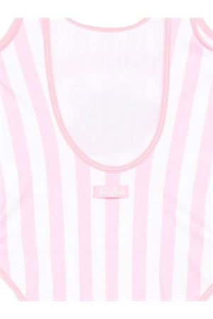 Cara striped graphic swimsuit SAINT BARTH KIDS | CARA00303320L